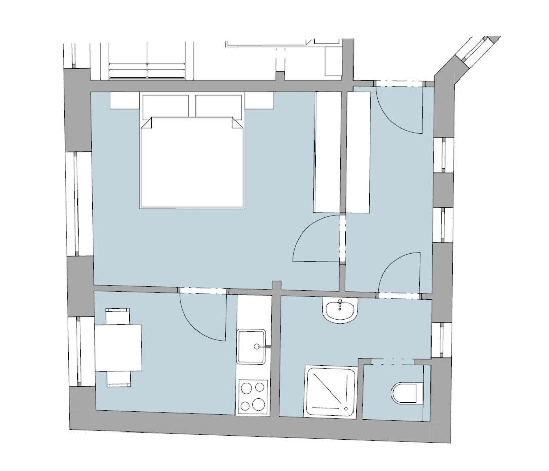 Apartmany Na Trojce Жатец Екстер'єр фото